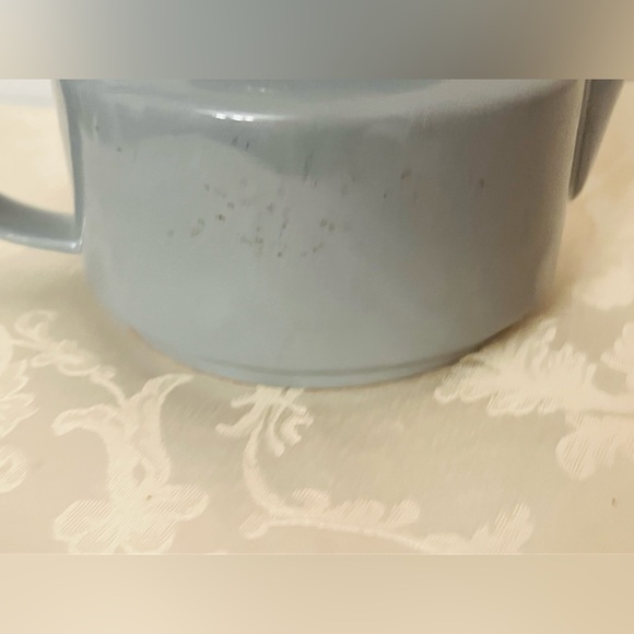 Vintage Cottagecore Waechtersbach West Germany Gray Stoneware Large Teapot - Picture 11 of 14